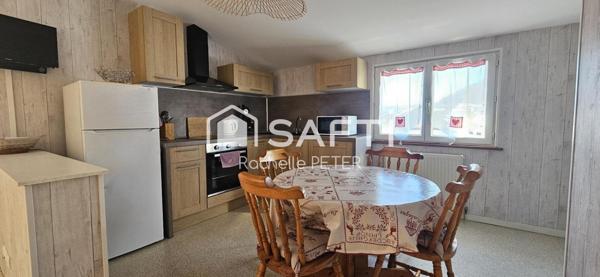 Appartement T3 lumineux avec balcon, au cœur de Cornimont