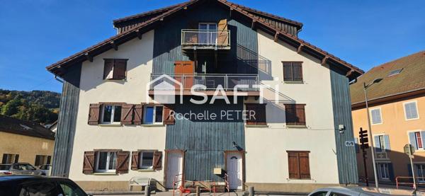 Appartement T3 lumineux avec balcon, au cœur de Cornimont