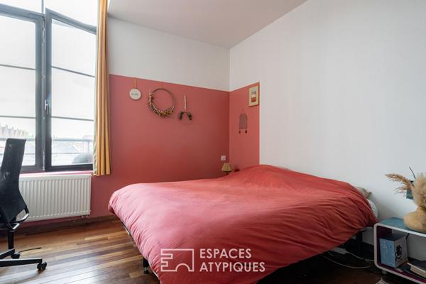 Loft haut en couleurs à Roubaix