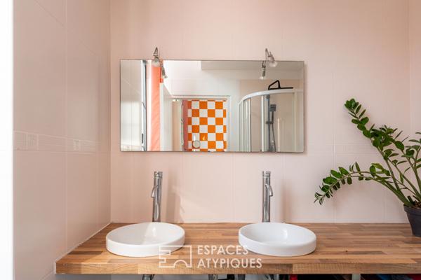 Loft haut en couleurs à Roubaix