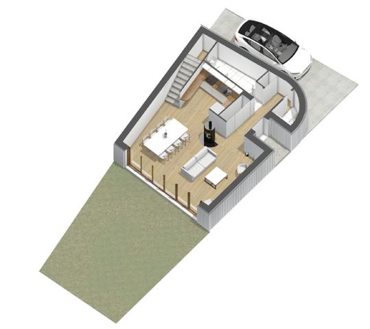 Votre Maison avec exterieur au Jardin Public