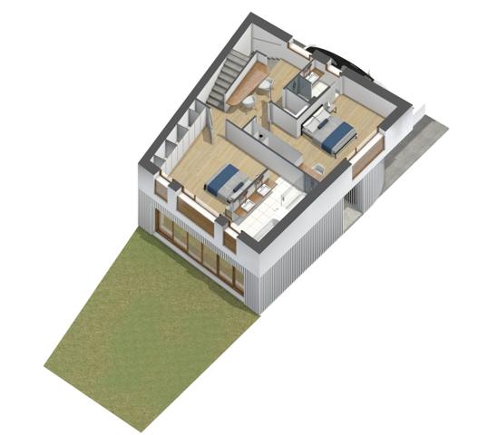 Votre Maison avec exterieur au Jardin Public