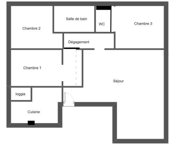 IDEAL INVESTISSEURS - APPARTEMENT MEUBLE - 3 CHAMBRES