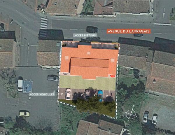 Appartement Neuf à vendre 2 pièces LABARTHE SUR LEZE (31) T2 44,46m2 avec terrasse deux places de parking