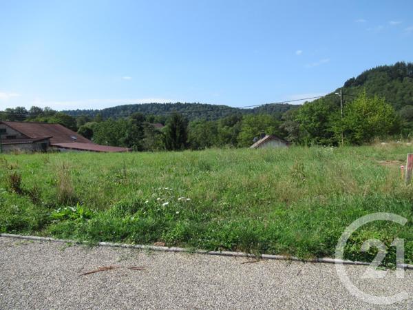 terrain à vendre  934 m2 HERICOURT - 70