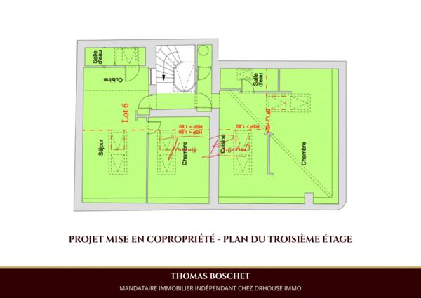 Immeuble à vendre 12 pièces de 237 m²