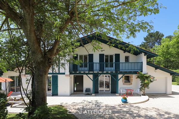Maison contemporaine avec vue sur une nature préservée