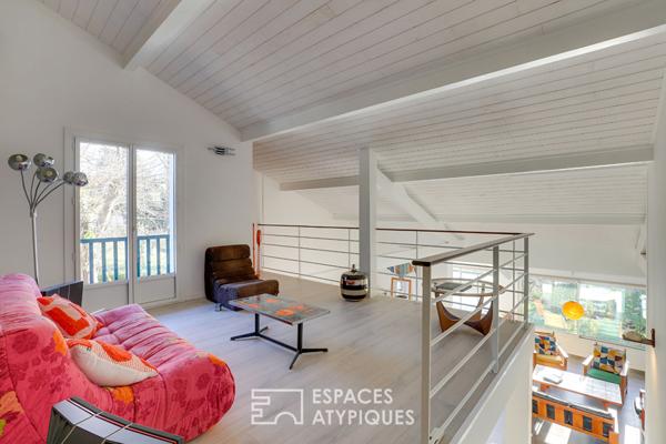 Maison contemporaine avec vue sur une nature préservée