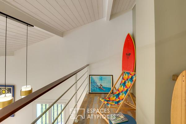 Maison contemporaine avec vue sur une nature préservée