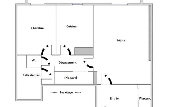 Appartement à louer    2 pièces • 44 m2 Fontainebleau