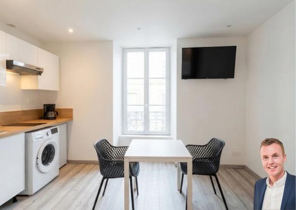 QUIMPER (29) - Centre-ville- Studio meublé de 22 m² habitable