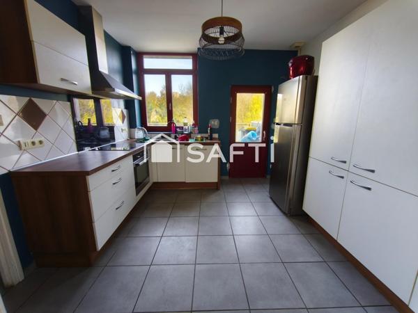 Maison 3 chambres bureau jardin