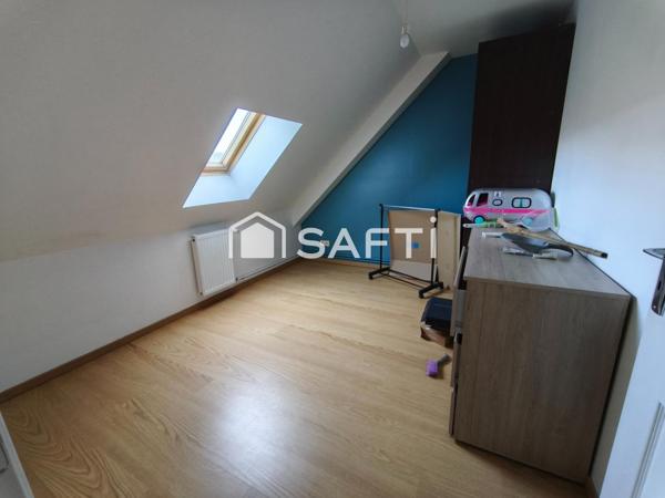 Maison 3 chambres bureau jardin