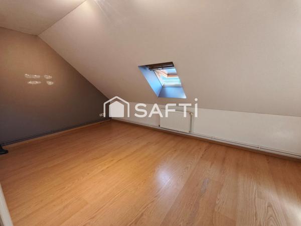 Maison 3 chambres bureau jardin