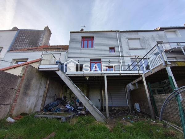 Maison 3 chambres bureau jardin