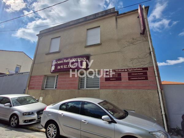 Immeuble MARSEILLE 13014 ? SAINTE-MARTHE Idéal investisseur ? Local 285 m² avec fort potentiel + terrain 406 m² + surélévation possible