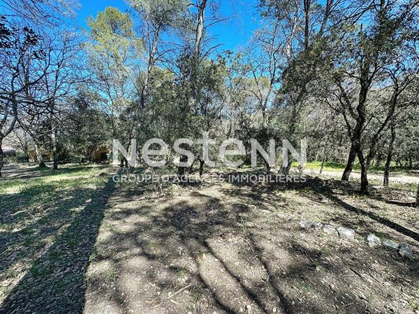 EN EXCLUSIVITÉ A VENDRE LORGUES : TERRAIN CONSTRUCTIBLE 2083m² - PROCHE VILLAGE