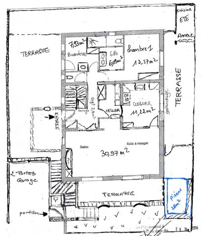 Maison contemporaine de 139 m²