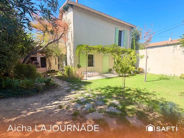 Maison 115m2, 3 chambres, bureau et jardin!