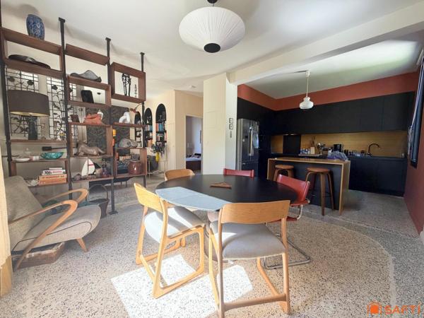 Maison 115m2, 3 chambres, bureau et jardin!