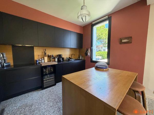 Maison 115m2, 3 chambres, bureau et jardin!