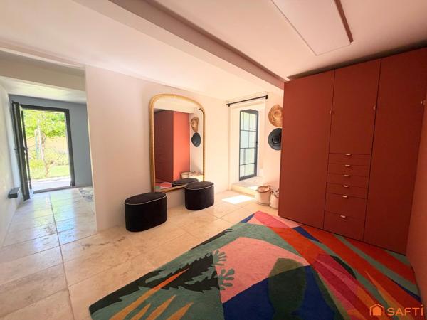 Maison 115m2, 3 chambres, bureau et jardin!