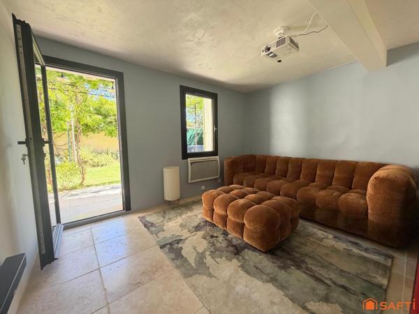 Maison 115m2, 3 chambres, bureau et jardin!