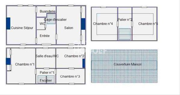 Charmante maison de caractère en briques à 10 minutes de Bernay, sur grand terrain arboré