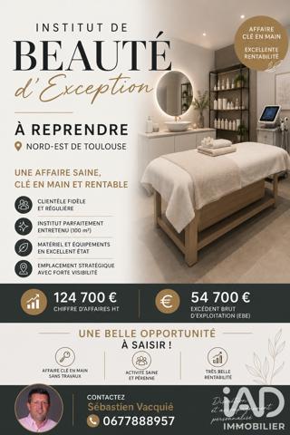 Esthétique, Coiffure​ à vendre 100 m² Montrabé