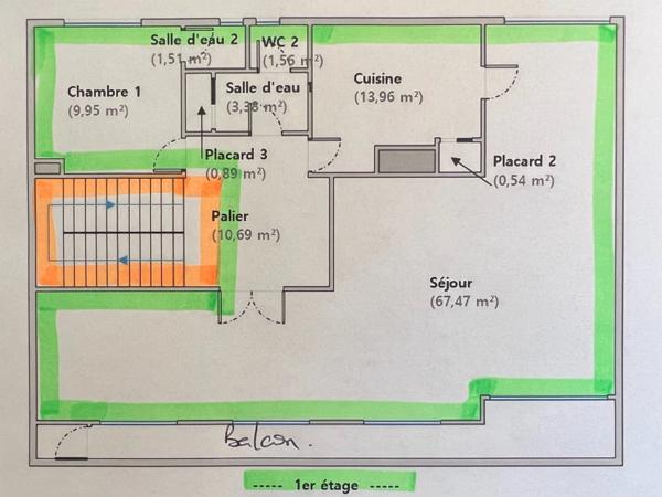 Nancy Beauregard - Immeuble à vendre R+2 - Jardin, balcon, terrasse, garage