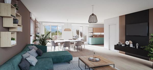 appartement à vendre 3 pièces DUNKERQUE Malo les Bains avec balcon et parking (59)