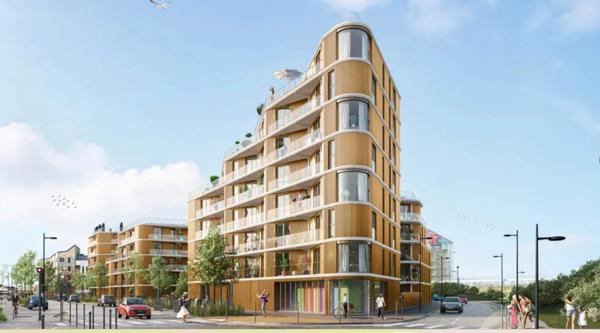 appartement à vendre 3 pièces DUNKERQUE Malo les Bains avec balcon et parking (59)