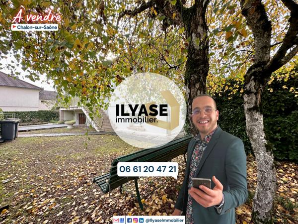 Chalon-sur-Saône (71100) MAISON 135 m² | 4 CH | 561 m² | 1 garage