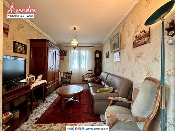 Chalon-sur-Saône (71100) MAISON 135 m² | 4 CH | 561 m² | 1 garage