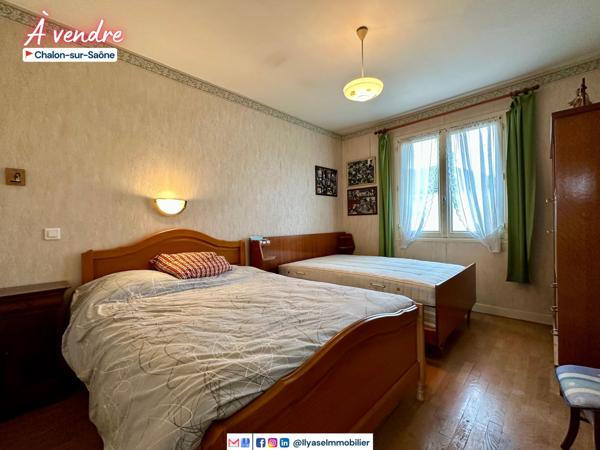 Chalon-sur-Saône (71100) MAISON 135 m² | 4 CH | 561 m² | 1 garage