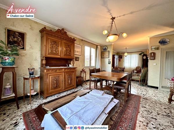 Chalon-sur-Saône (71100) MAISON 135 m² | 4 CH | 561 m² | 1 garage