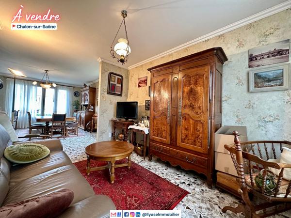 Chalon-sur-Saône (71100) MAISON 135 m² | 4 CH | 561 m² | 1 garage