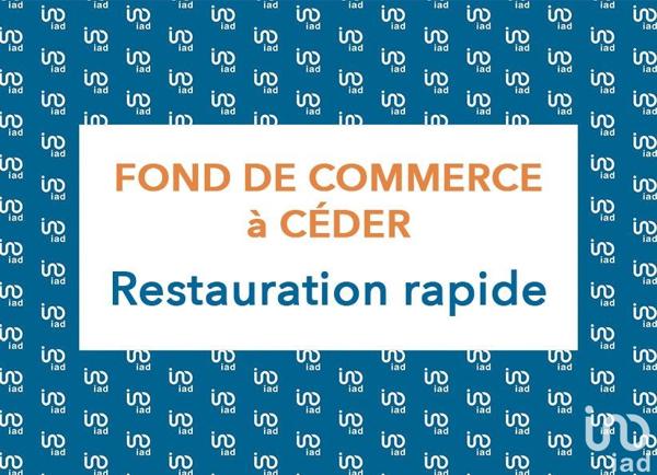 Restauration rapide à vendre 40 m² Paris 13