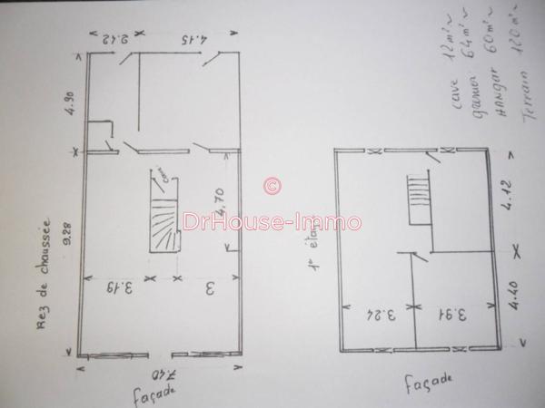 Maison à vendre 5 pièces de 160 m²