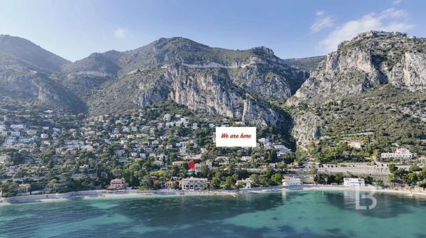 Eze Bord de mer, Superbe 2 pièces avec terrasse