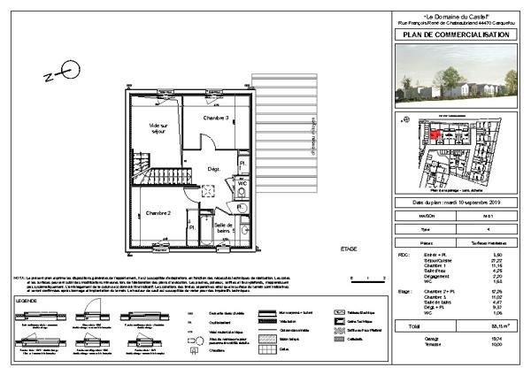 CARQUEFOU - LE DOMAINE DU CASTEL - M01 - T4