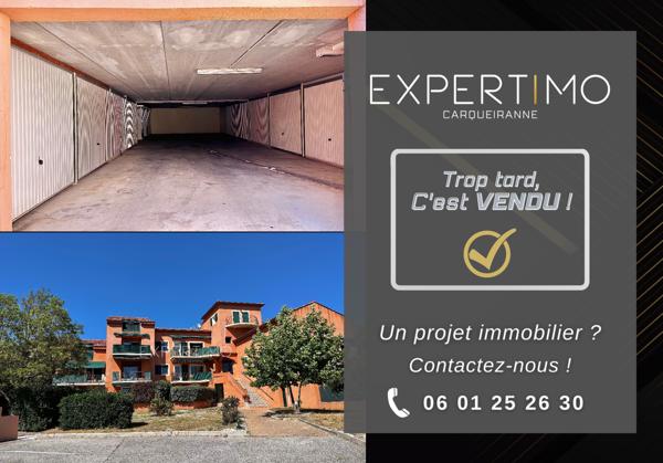 Carqueiranne (83320) Garage/box à vendre dans une copropriété sécurisée proche des commodités