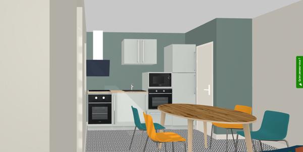 Argentré (53210) SPECIAL INVESTISSEUR LOGEMENT 3 PIECES AU COEUR DU VILLAGE