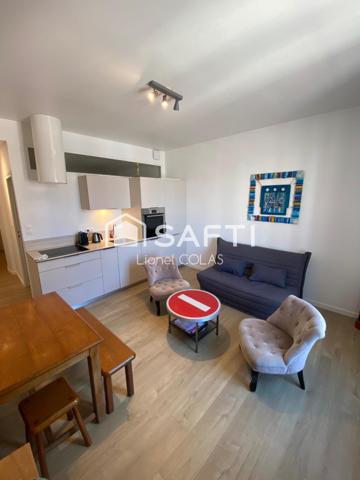 Superbe T2 centre ville DINARD à 100m de la plage.