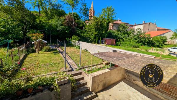 Cintegabelle centre - belle maison de village 144 m2 avec jardin sud