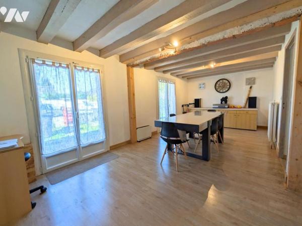 Maison de plain pied - 122m² - 4 chambres - Terrain de 954m²
