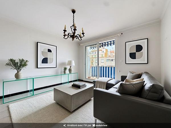 T2 BALCON proche Cercle des Nageurs 13007 Marseille