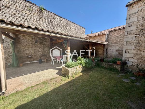 MAISON EN PIERRE 3 CHAMBRES + GRANGE ET DÉPENDANCES A VILLIERS EN PLAINE !