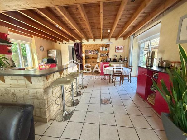MAISON EN PIERRE 3 CHAMBRES + GRANGE ET DÉPENDANCES A VILLIERS EN PLAINE !