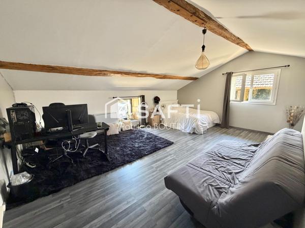 MAISON EN PIERRE 3 CHAMBRES + GRANGE ET DÉPENDANCES A VILLIERS EN PLAINE !